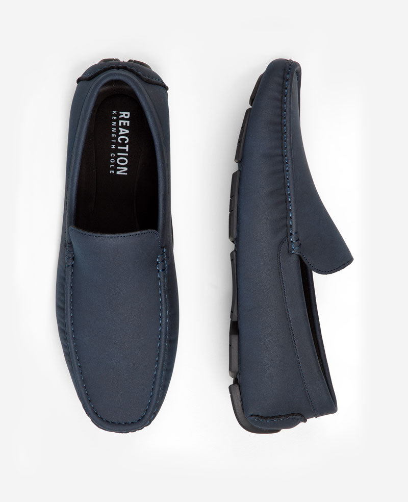 REACTION - Scanlin Driving Loafer Eclipse Faux Suede