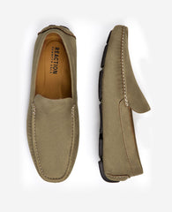 REACTION - Scanlin Driving Loafer Coriander Faux Suede