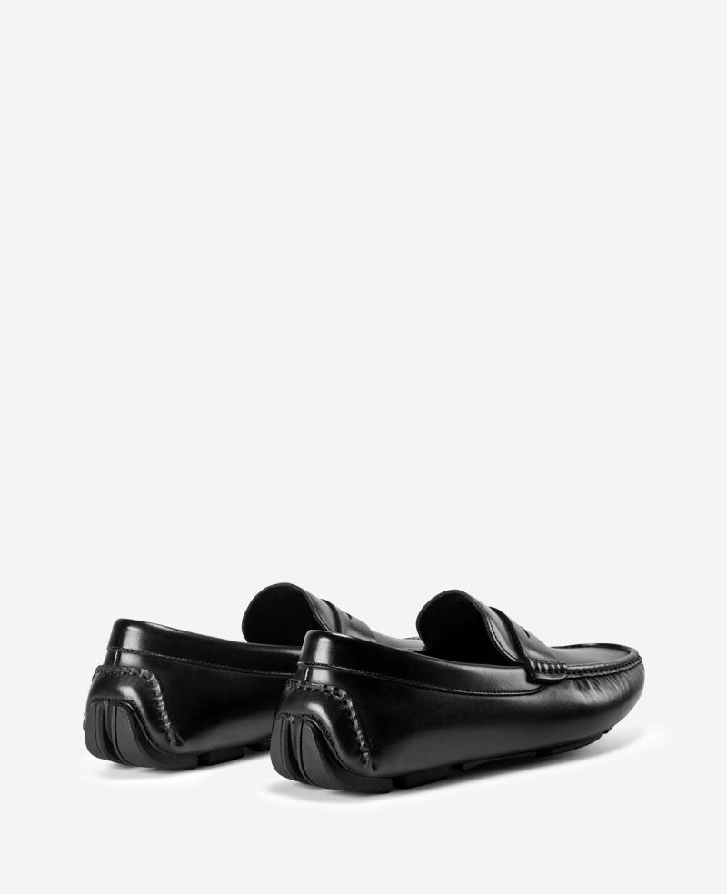 REACTION - Sergio Penny Driving Loafer Black