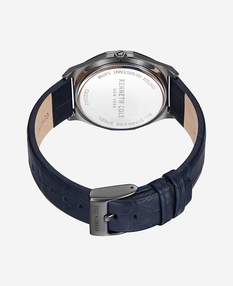 Modern Classic Strap Watch Blue