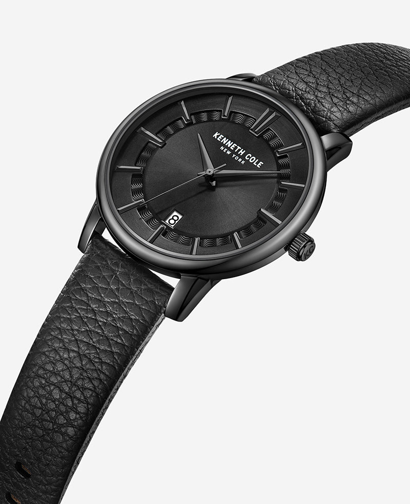 Modern Classic Strap Watch Black