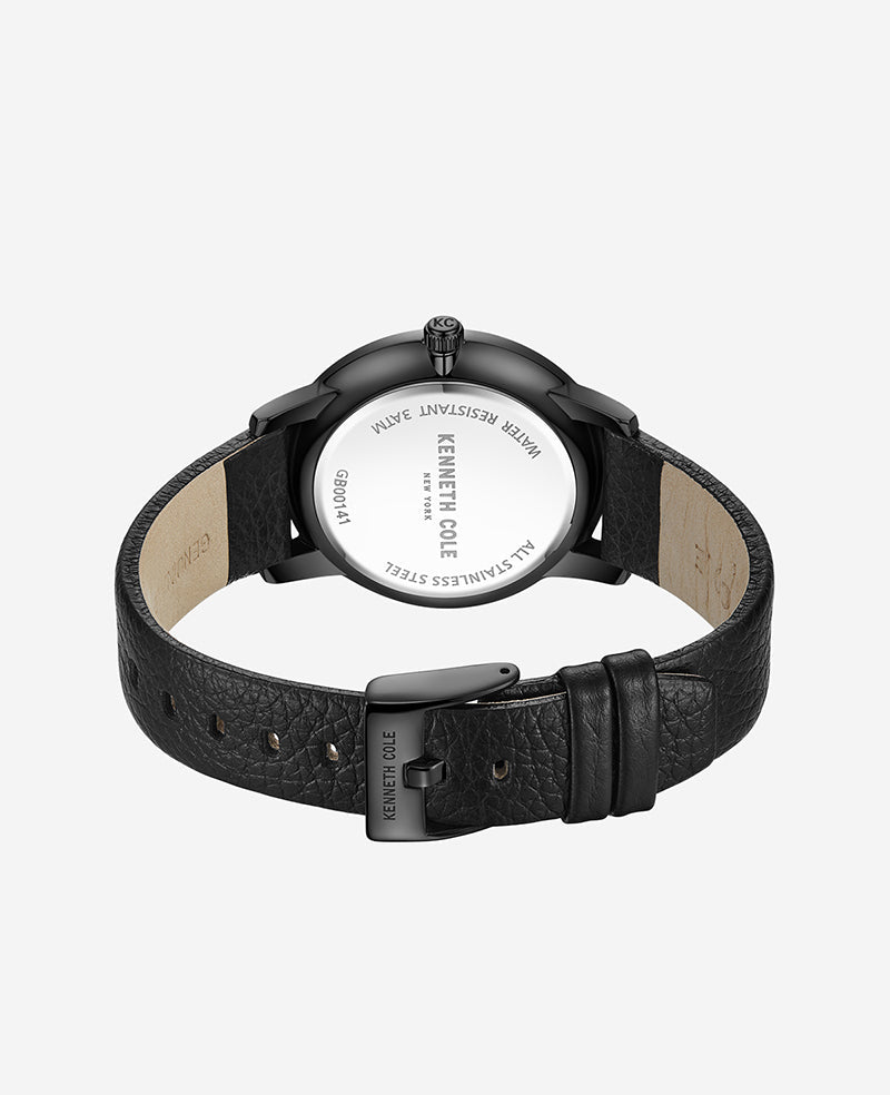 Modern Classic Strap Watch Black