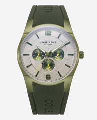 Modern Classic Silicone Watch Green