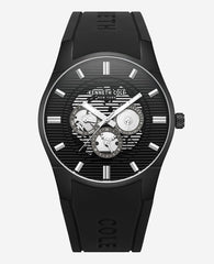 Modern Classic Silicone Watch Black