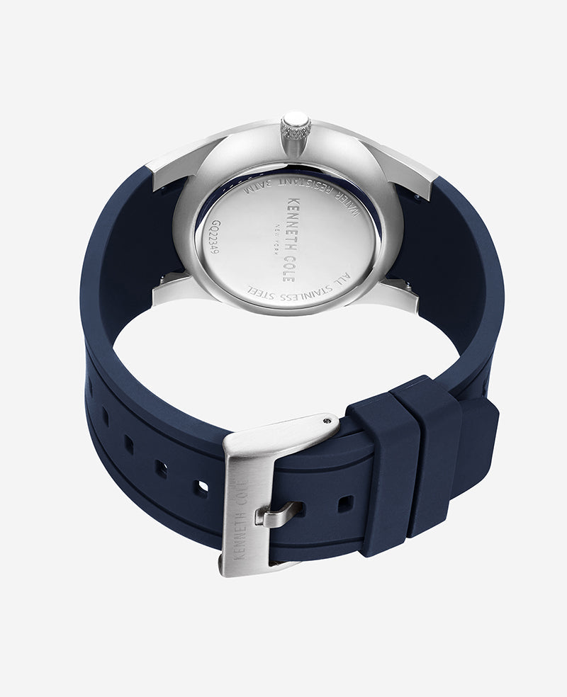 Modern Classic Silicone Watch Blue