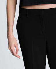 Luxe Twill Flare Leg Pant Black