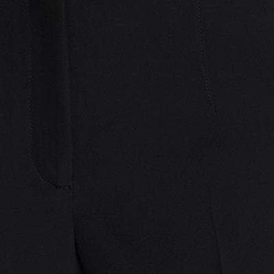 Luxe Twill Straight Leg Pant Black