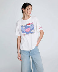 Site Exclusive! Women's Rosie Pink LOVE Tee White