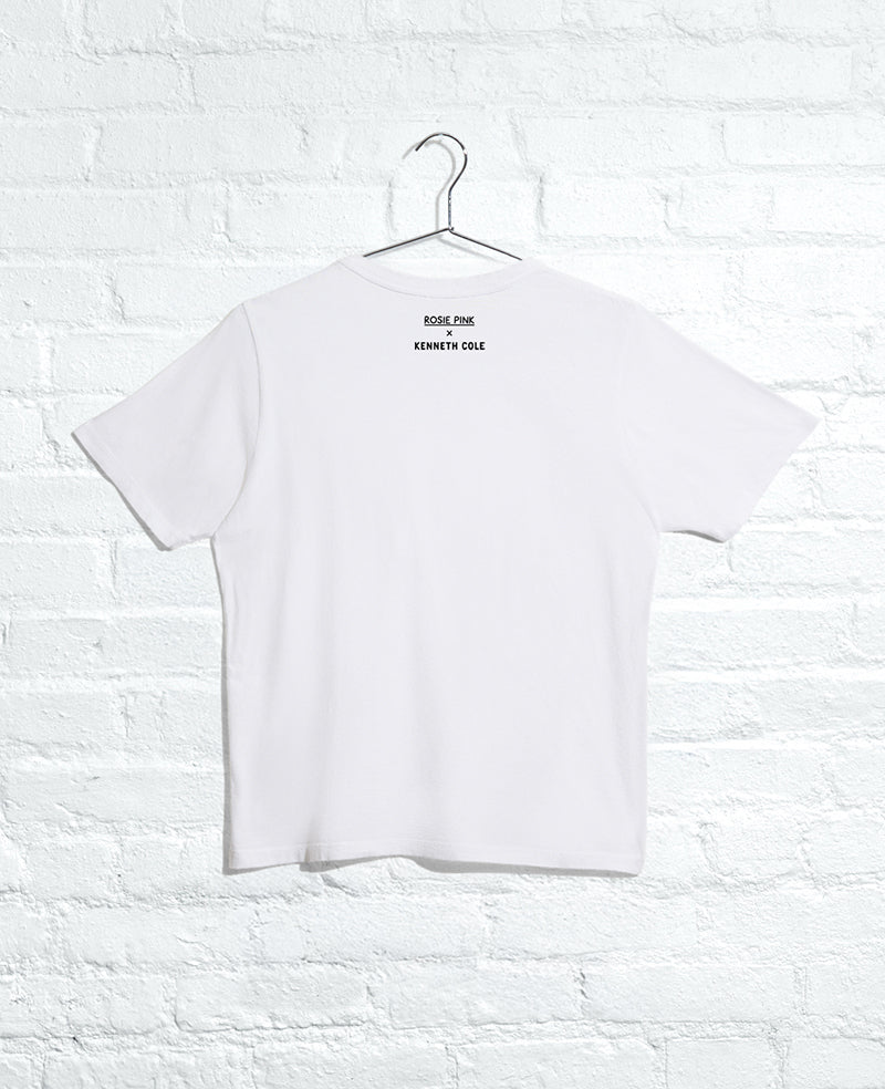 Site Exclusive! Women's Rosie Pink LOVE Tee White