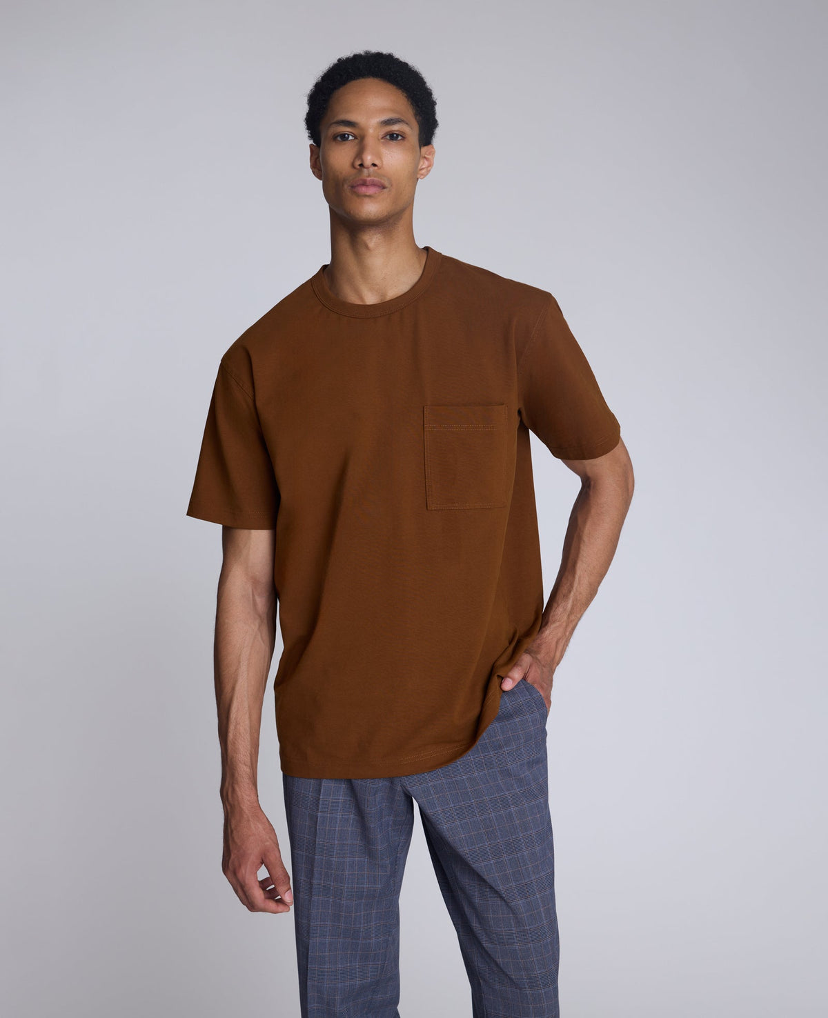 Oversized Tee Brown