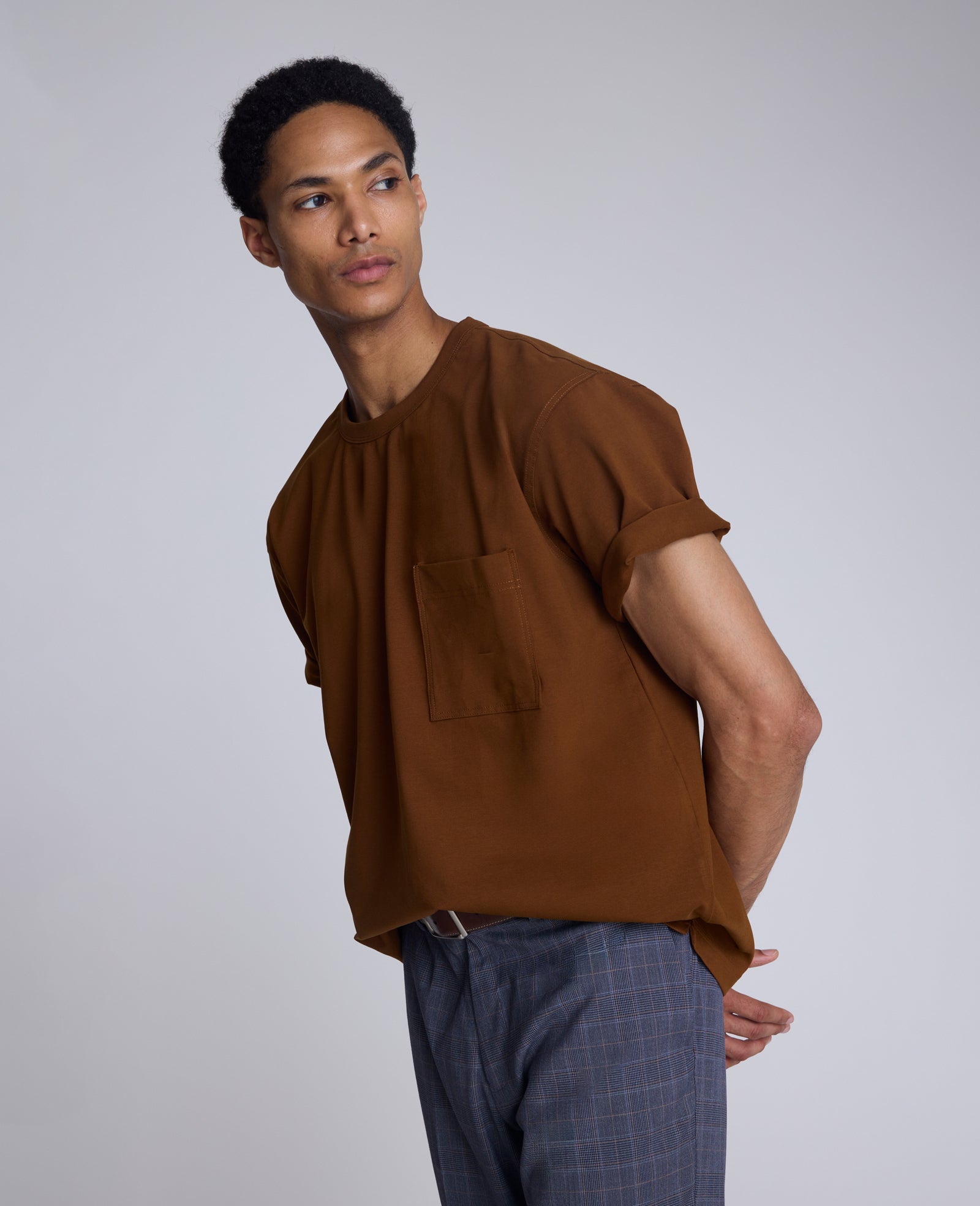 Oversized Tee Brown