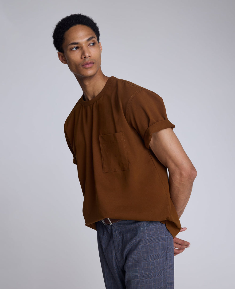 Oversized Tee Brown