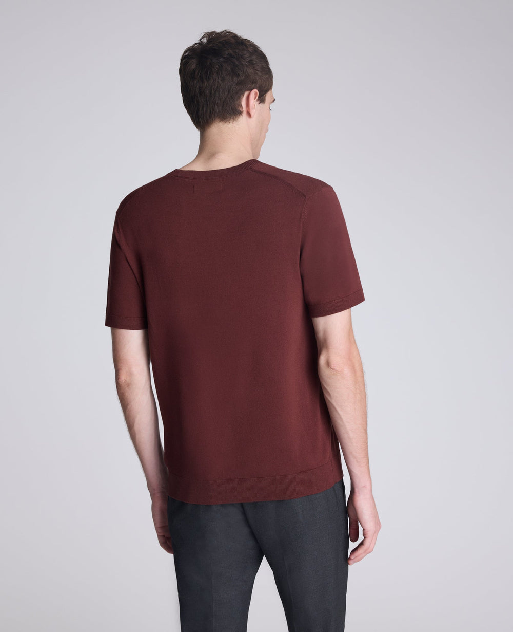Sweater Tee Burgundy