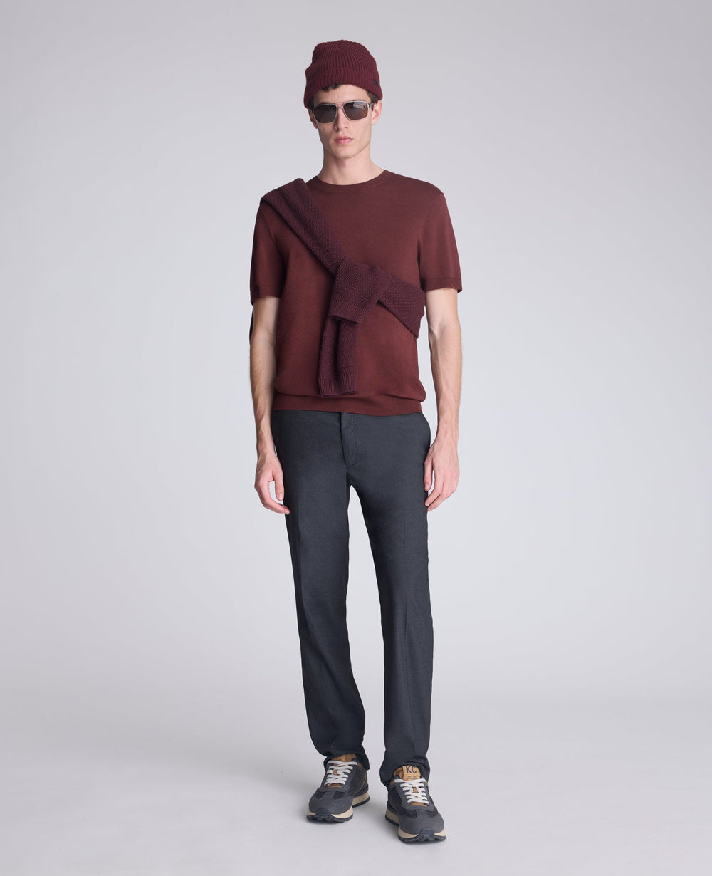 Sweater Tee Burgundy