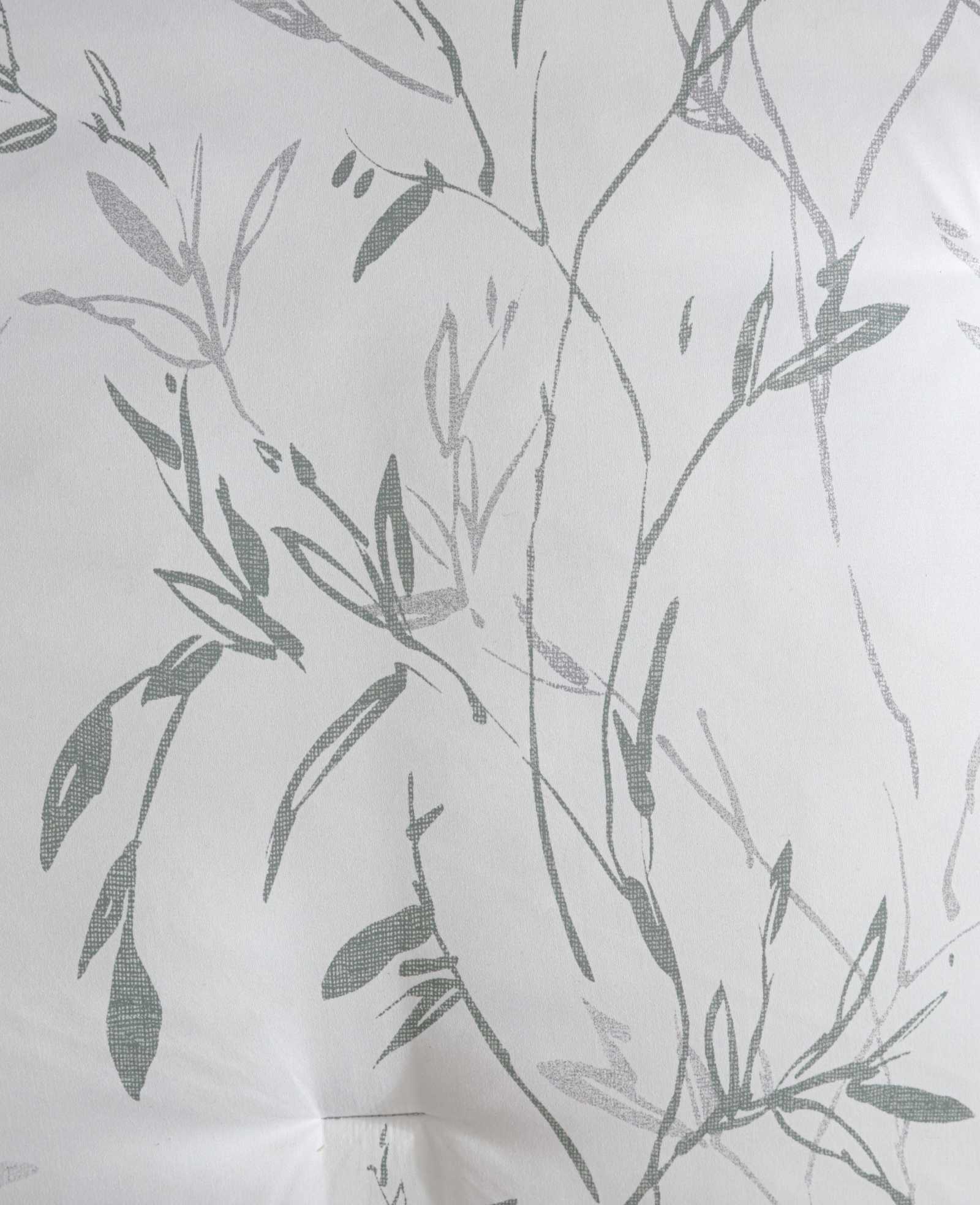 Ink Wash Vine Comforter + Sham Set Green