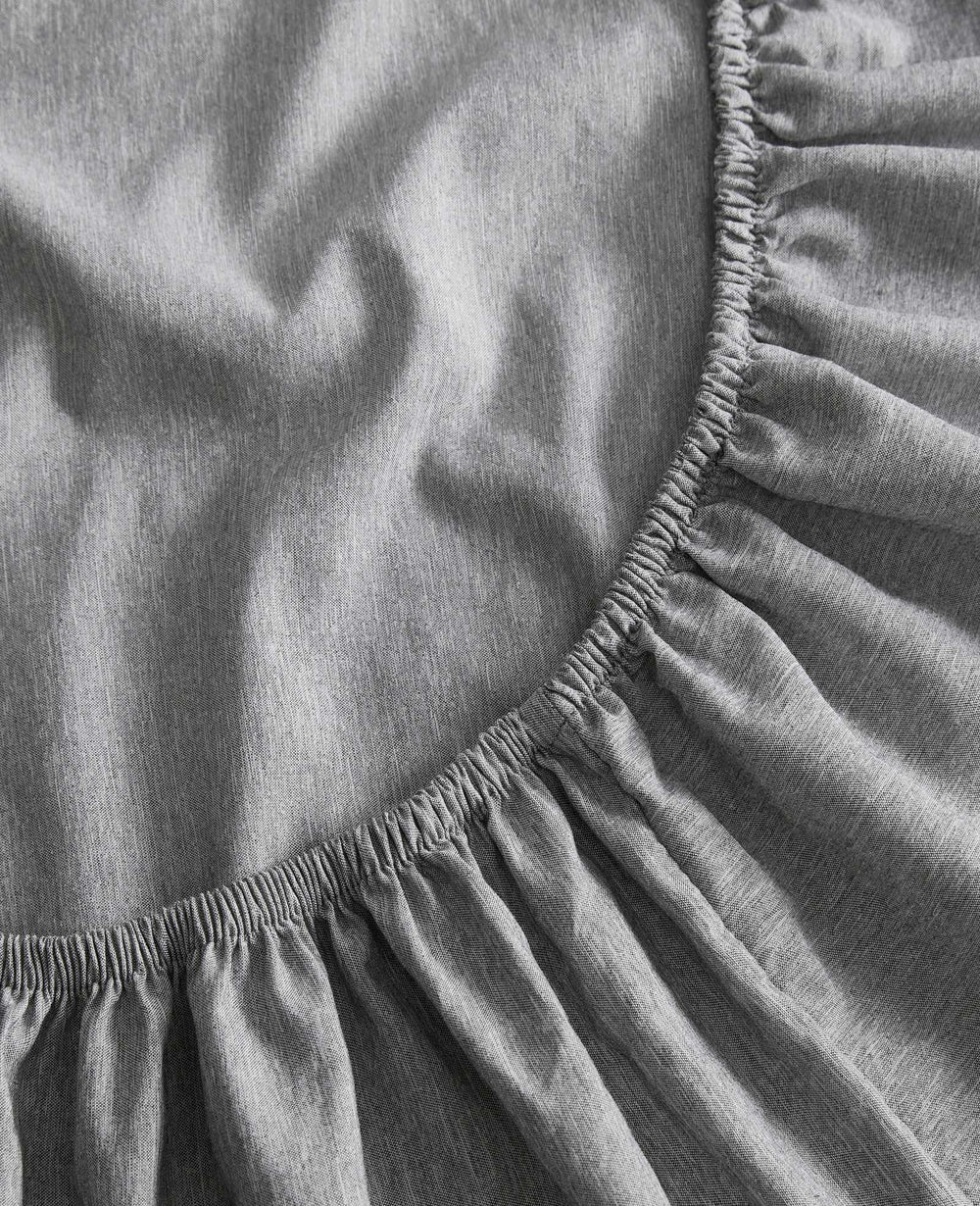 Solid Cationic Sheet Set Grey