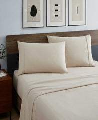 Solid Cationic Sheet Set Beige