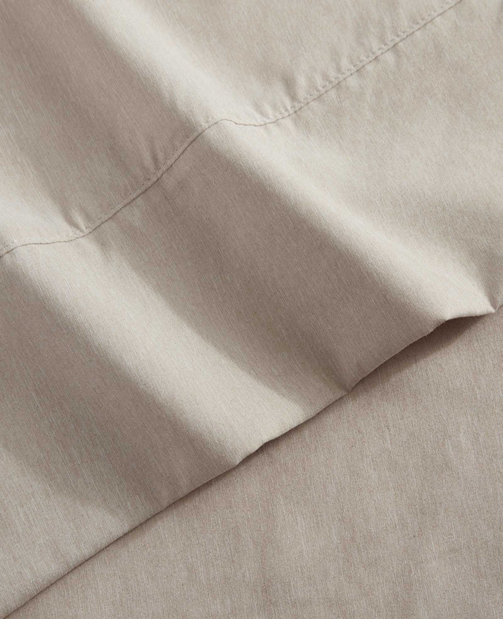 Solid Cationic Sheet Set Beige