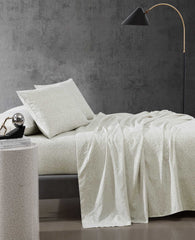 Chill Flowers Sheet Set Beige