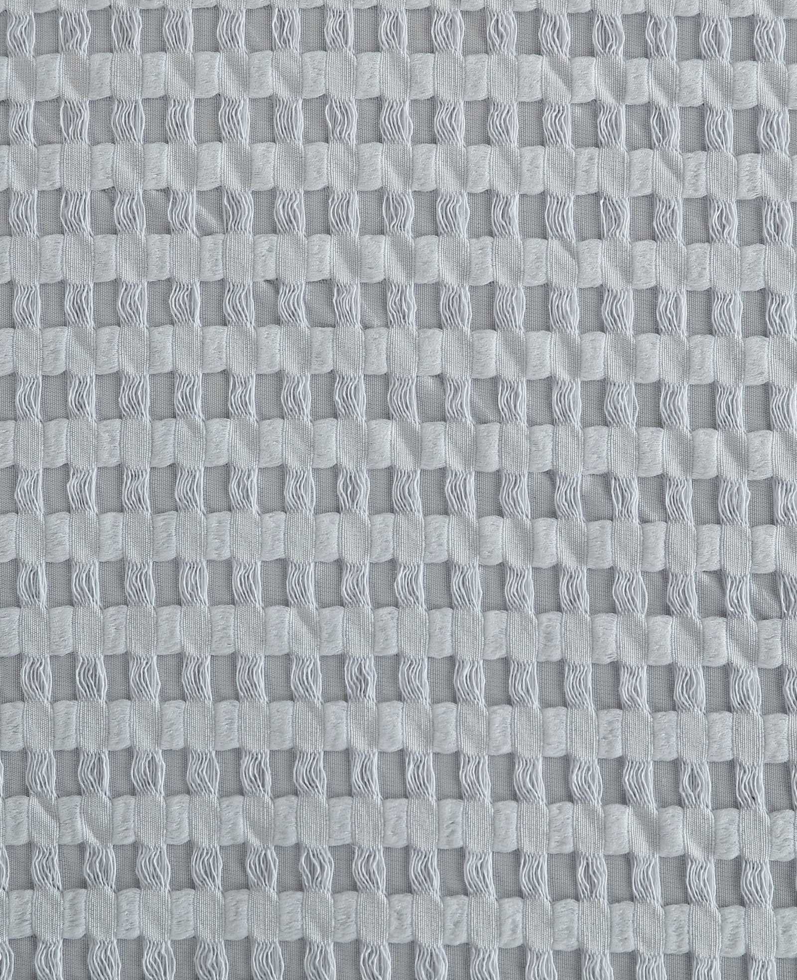 Solid Waffle Comforter Set Blue
