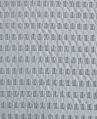 Solid Waffle Comforter Set Blue