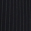 Pinstripe Double Breasted Boyfriend Jacket Black/Oyster