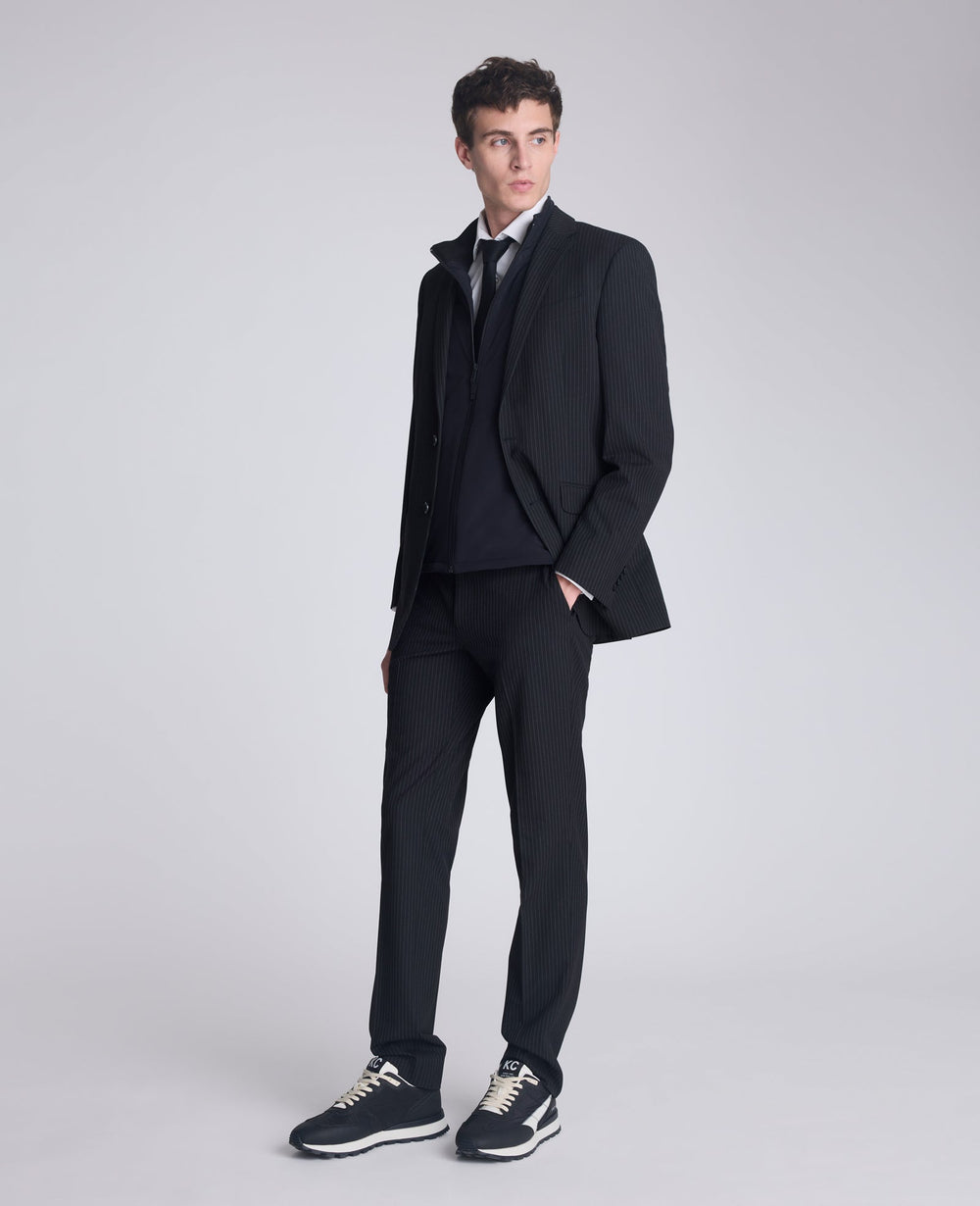 Ready Flex Slim Fit Nested Suit Black