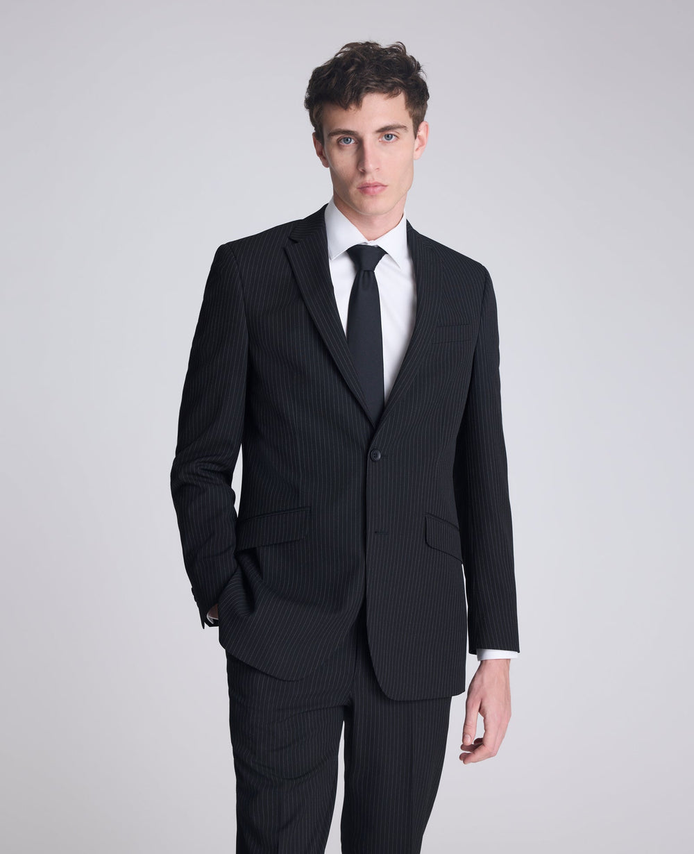 Ready Flex Slim Fit Nested Suit Black