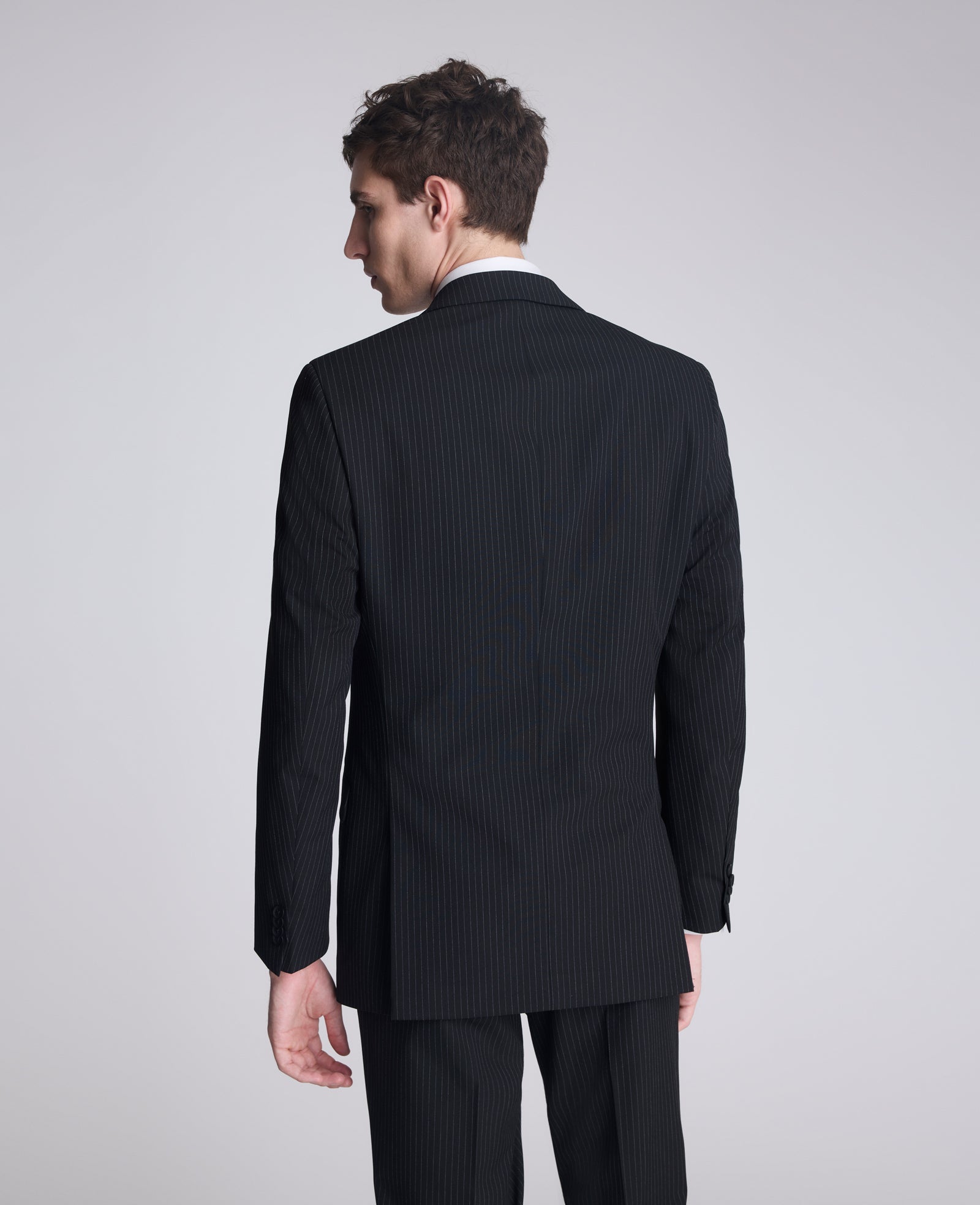 Ready Flex Slim Fit Nested Suit Black