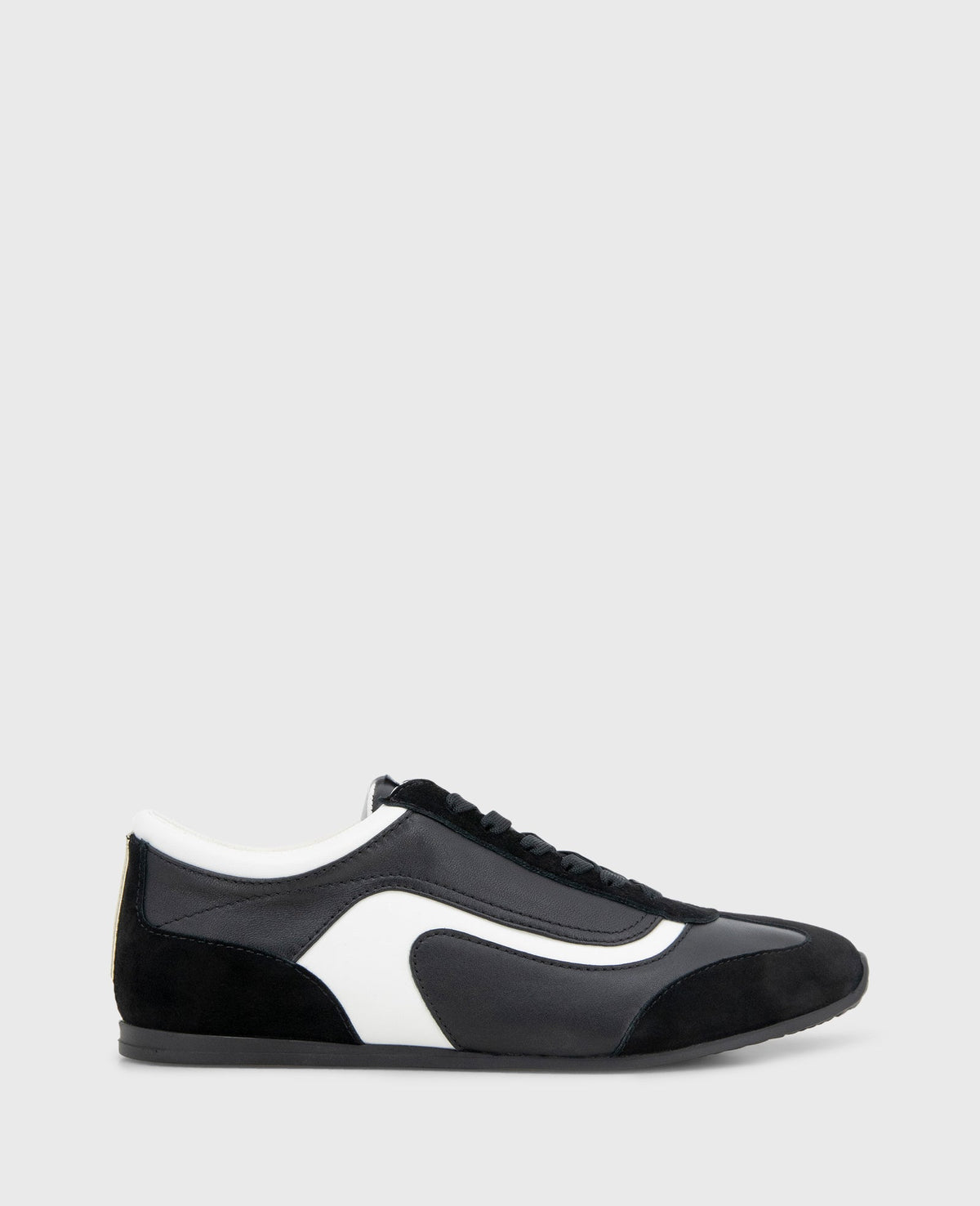 Alma Leather Sneaker Black Leather