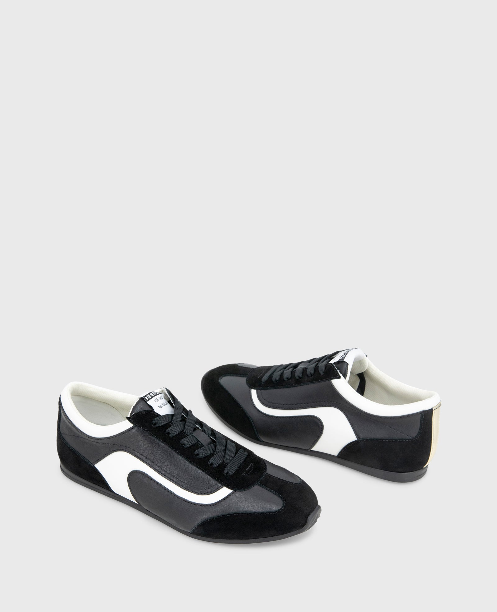 Alma Leather Sneaker Black Leather