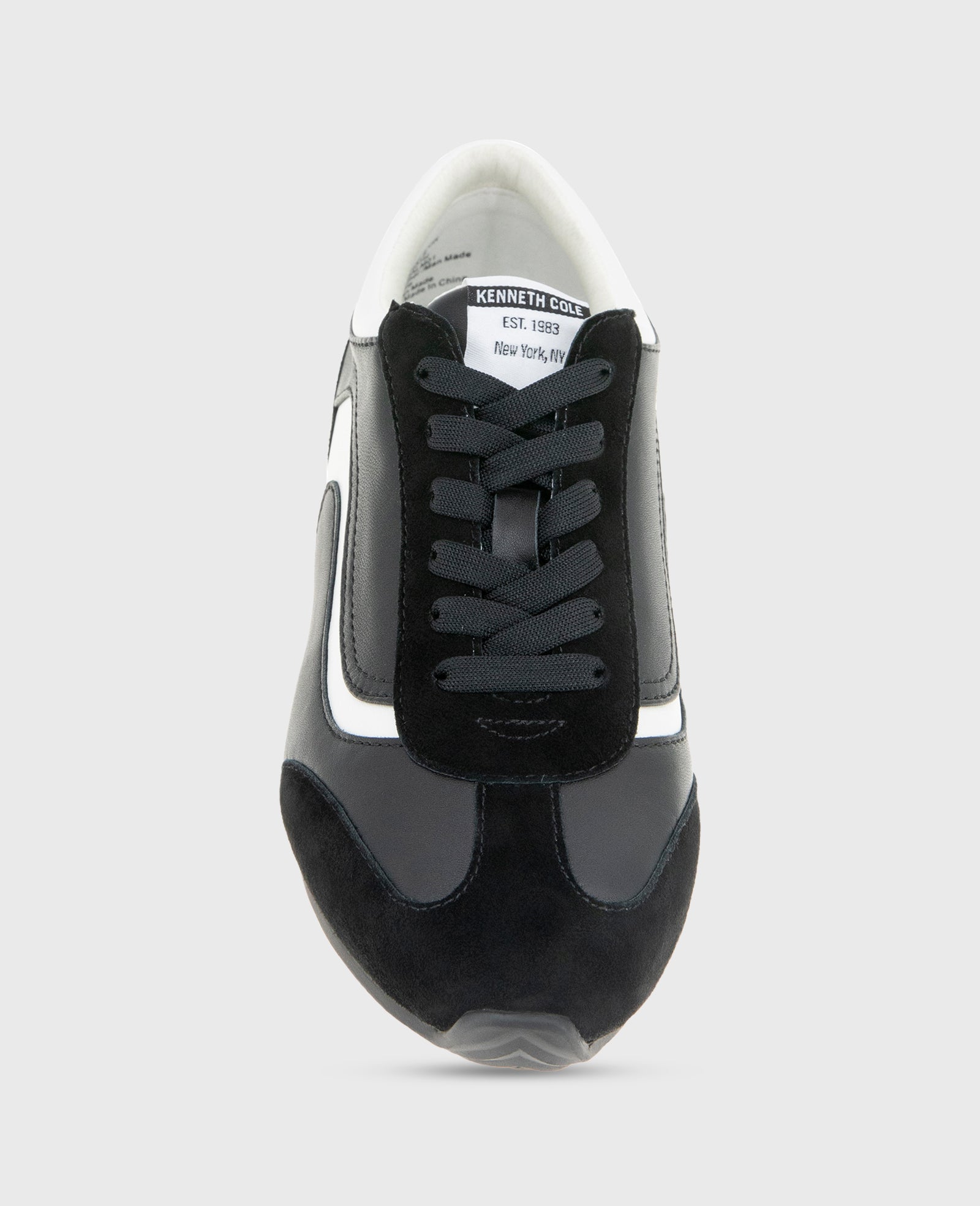 Alma Leather Sneaker Black Leather