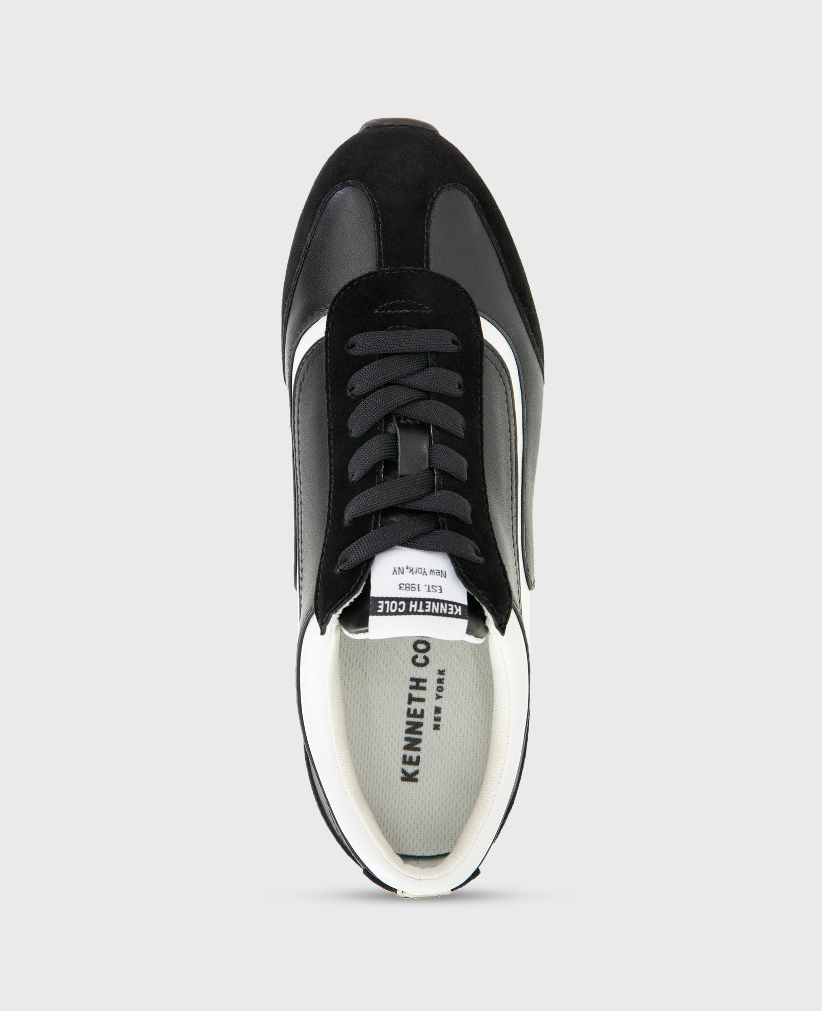 Alma Leather Sneaker Black Leather