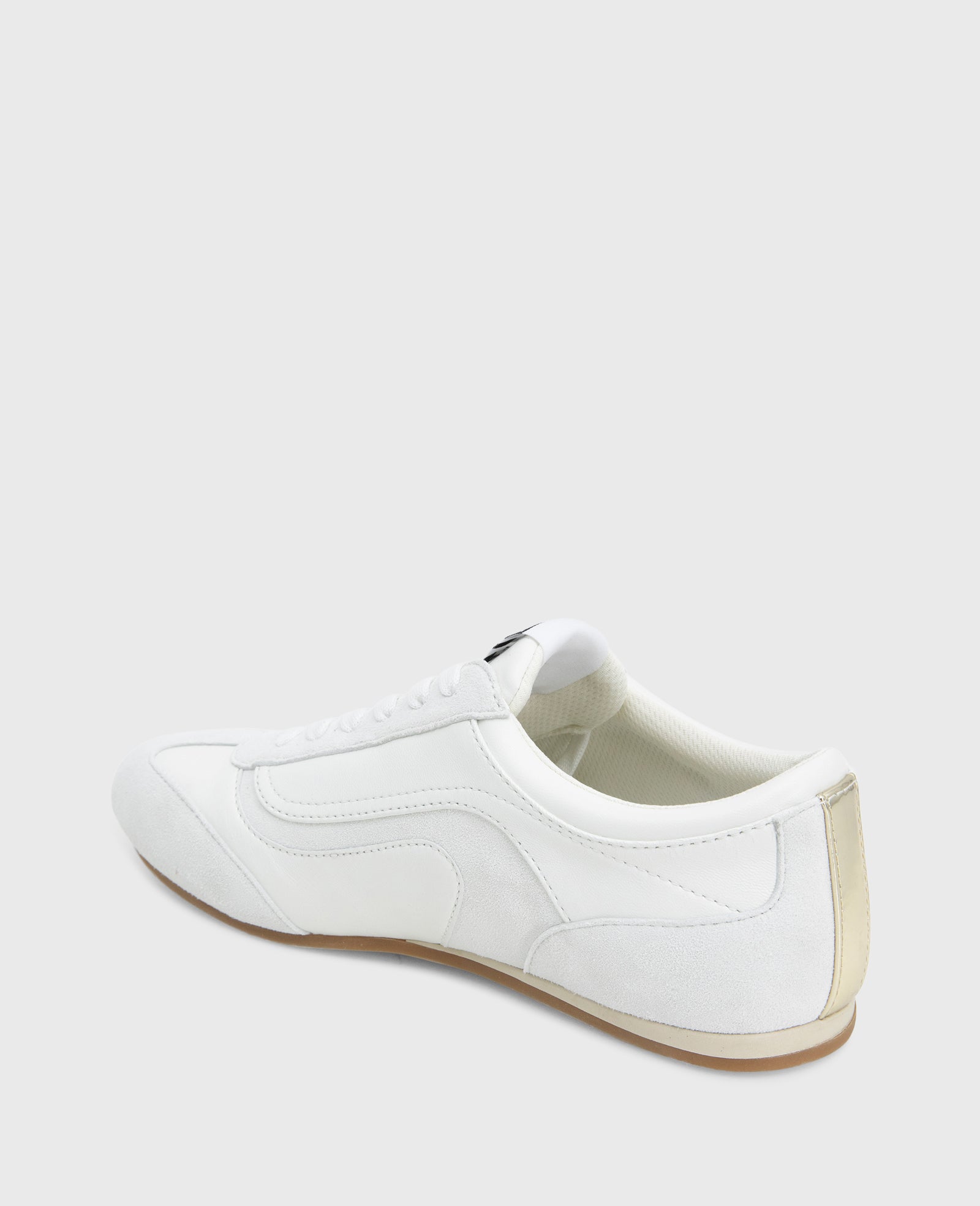 Alma Leather Sneaker White Leather