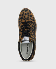 Alma Leopard Suede Sneaker Leopard Suede