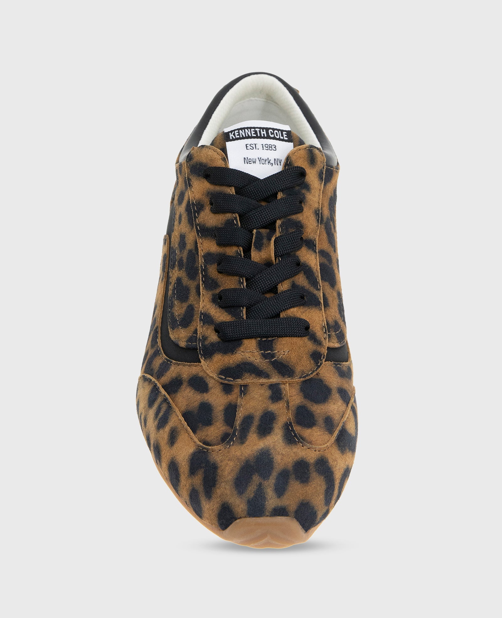 Alma Leopard Suede Sneaker Leopard Suede