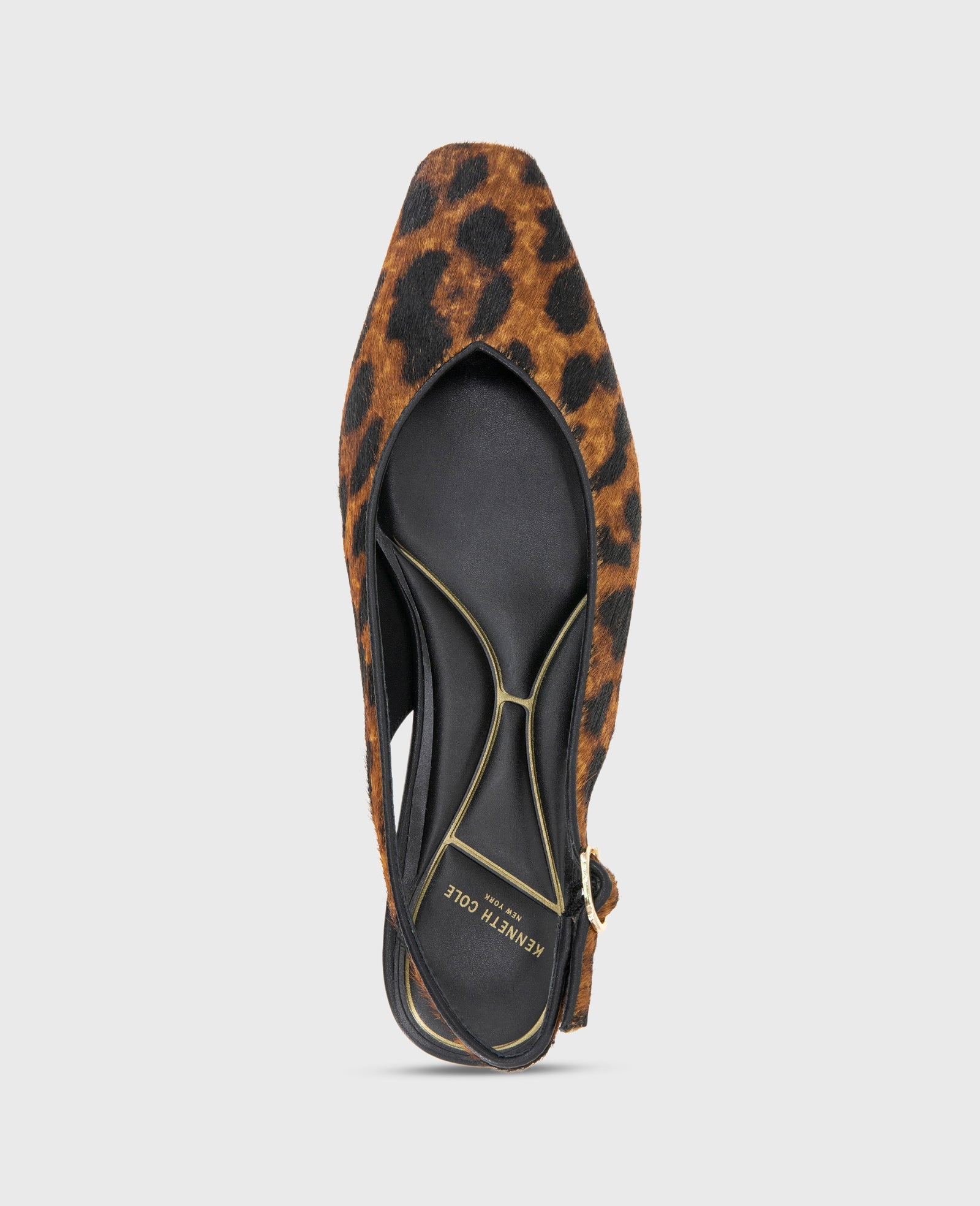 Berkette Leopard Calf Hair Slingback Leopard Calf Hair