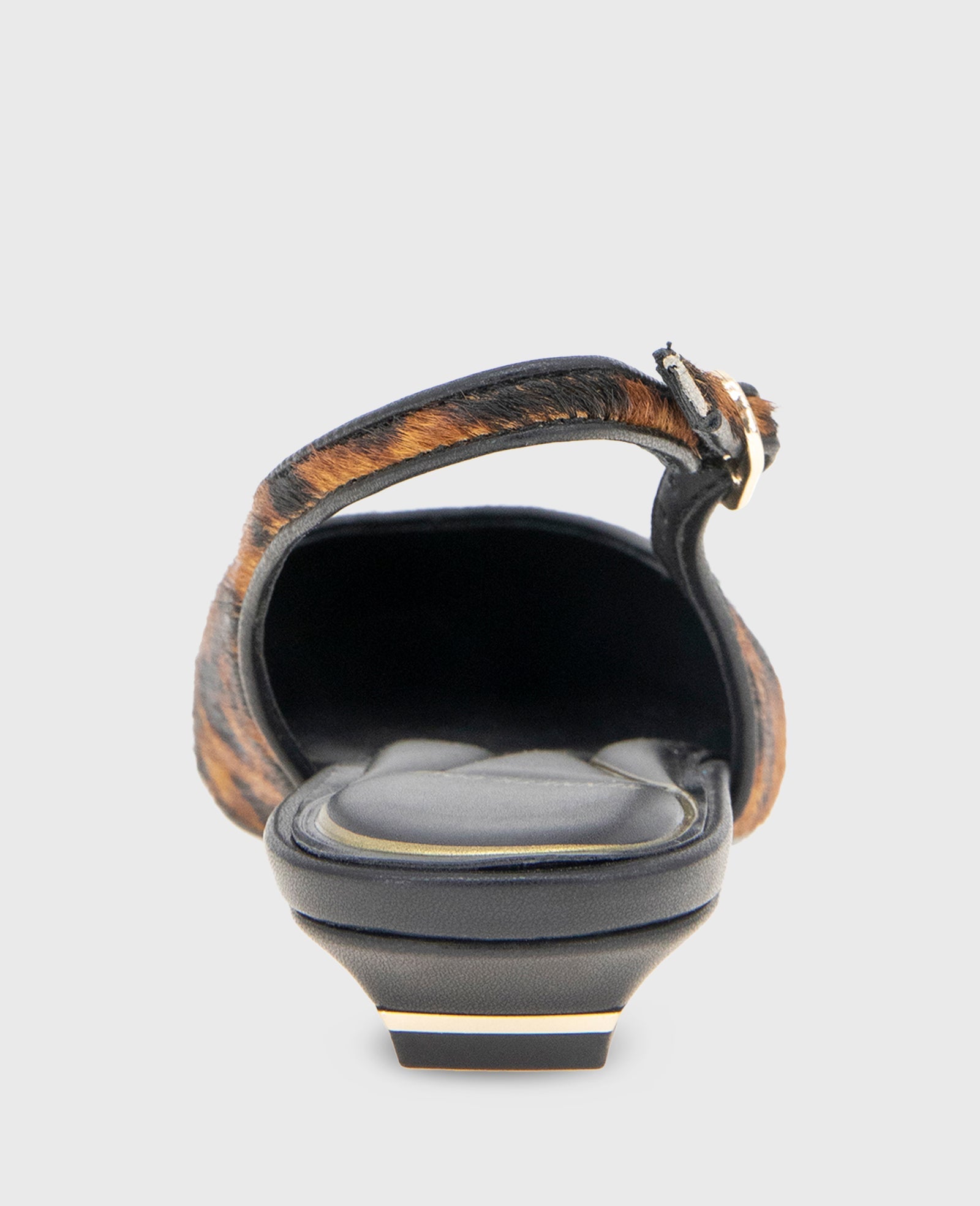 Berkette Leopard Calf Hair Slingback Leopard Calf Hair