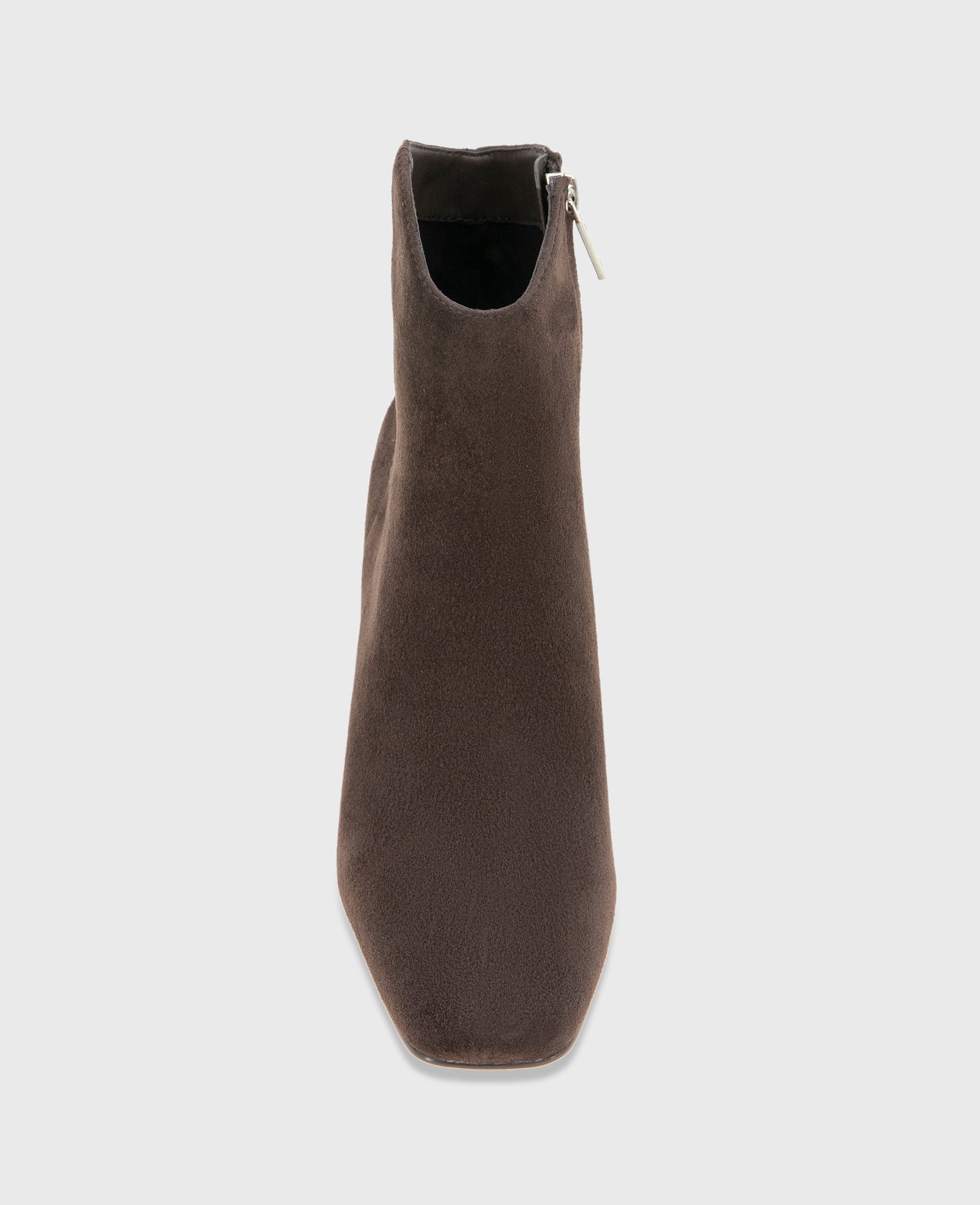 Grizelda Suede Heel Boot Chocolate Suede