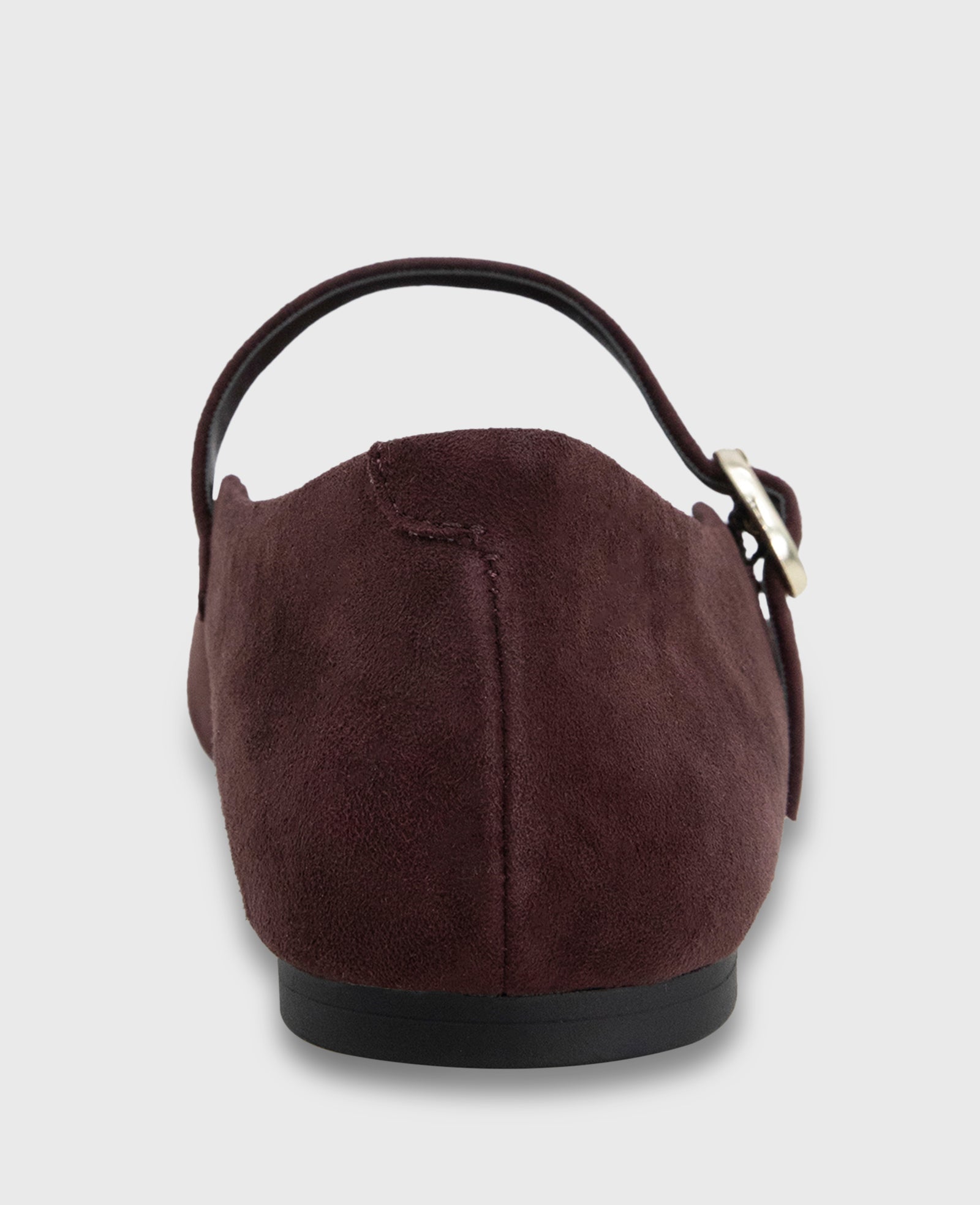 Jasper Suede Ballet Flat Burgundy Suede