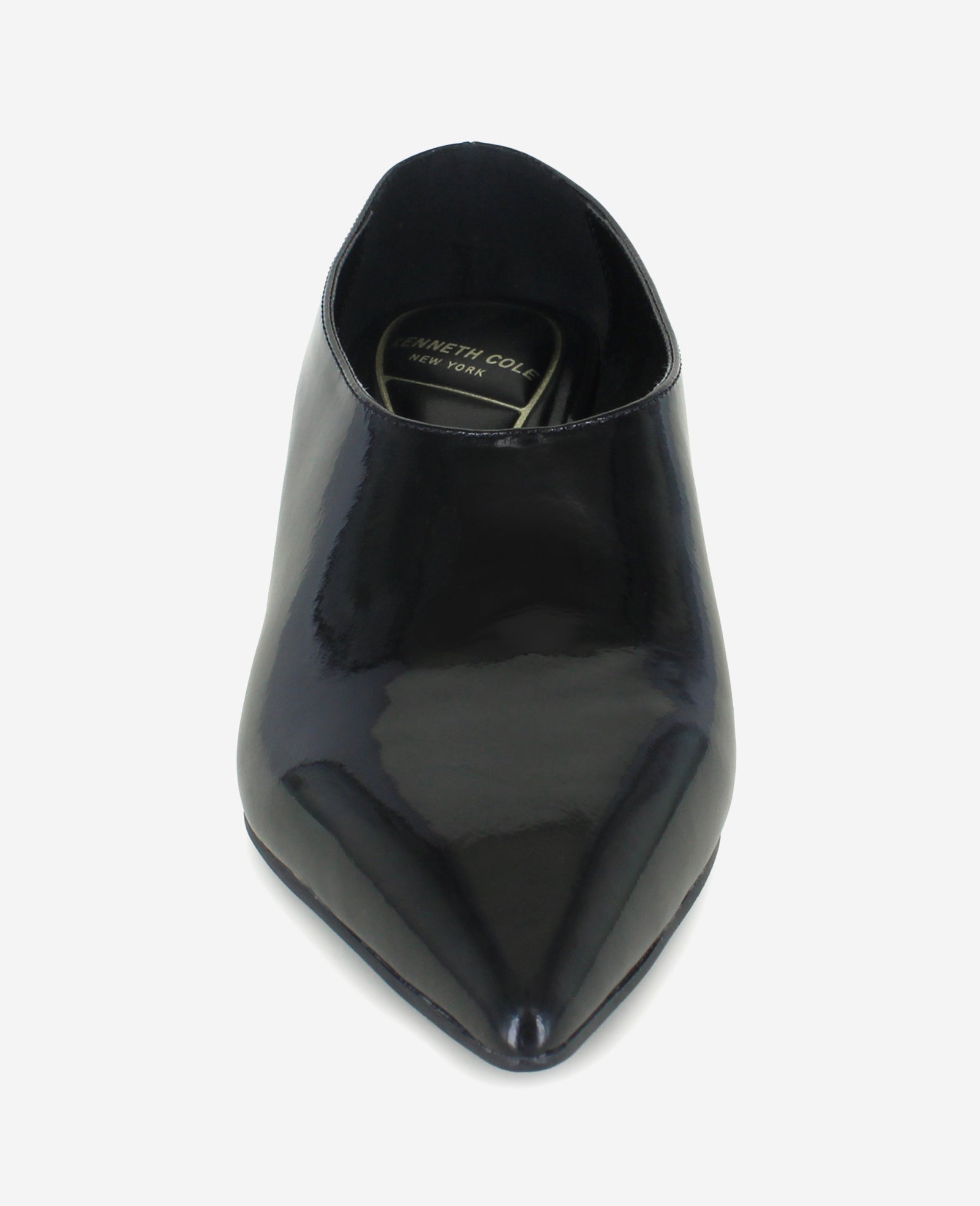 Linxie Patent High Vamp Pump Black Patent