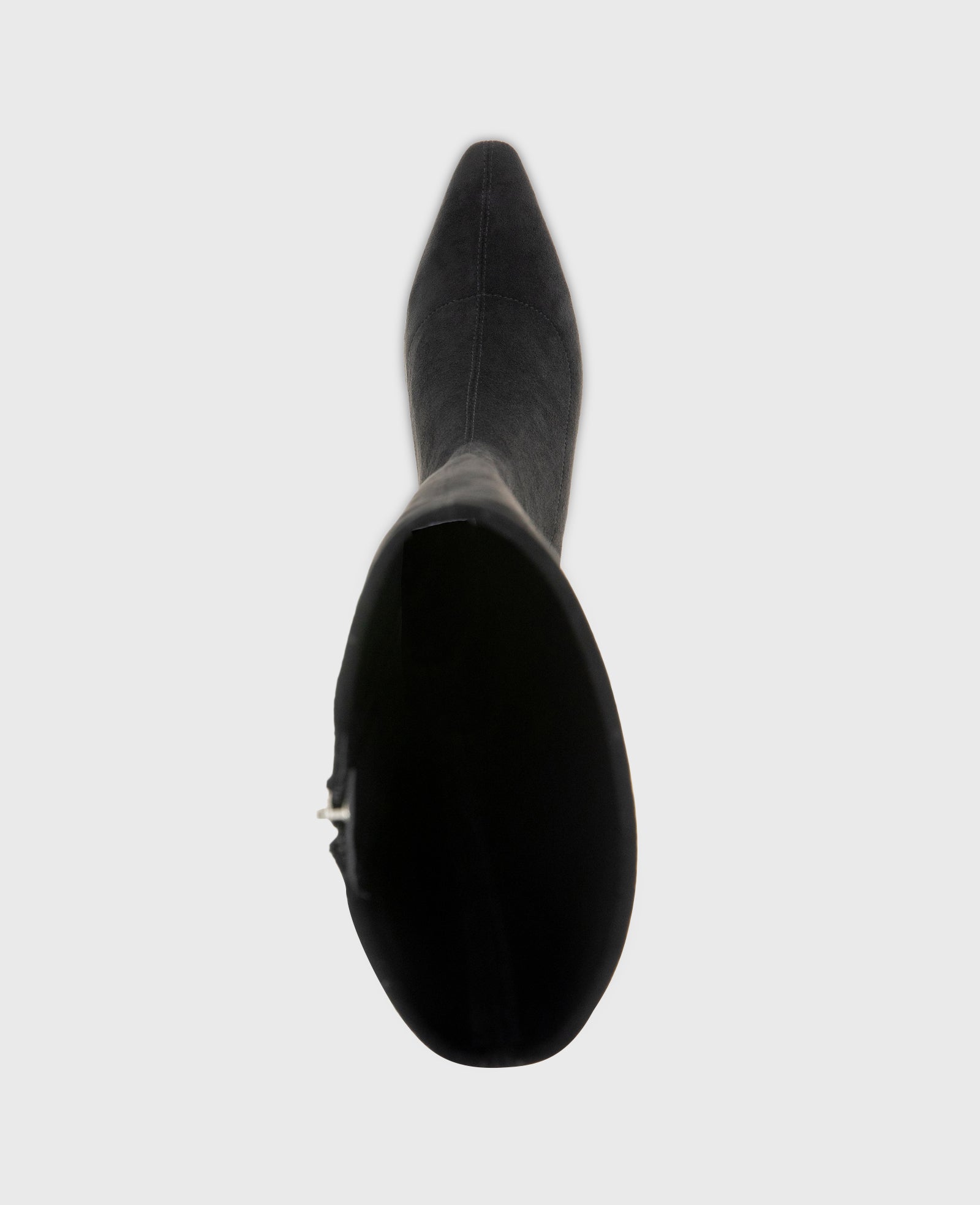 Meridith Stretch Boot Black Microsuede