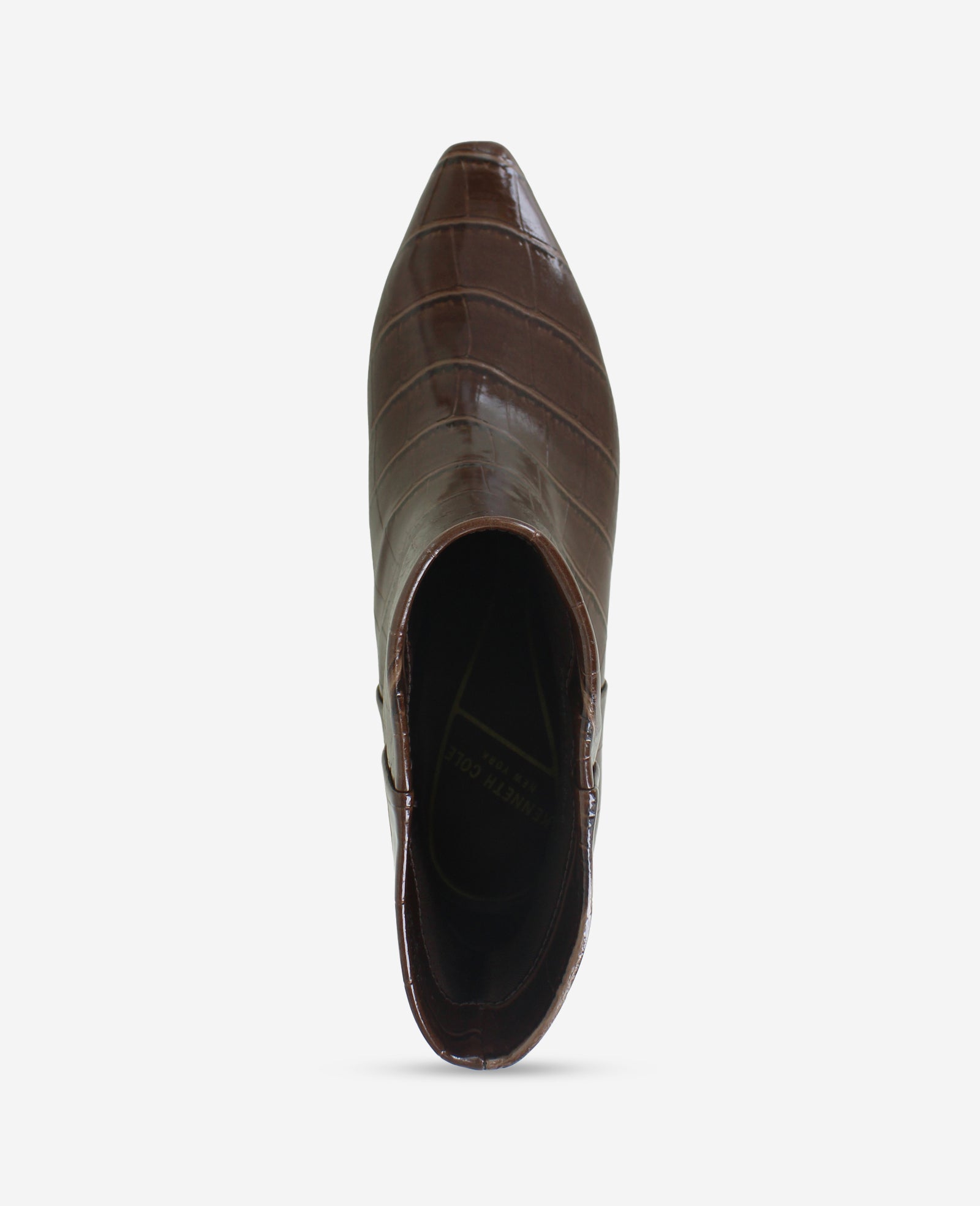 Miranda Croco Heel Bootie Chocolate Croco