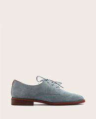 GENTLE SOULS - Aronson Suede Lace Up Oxford Blue Suede