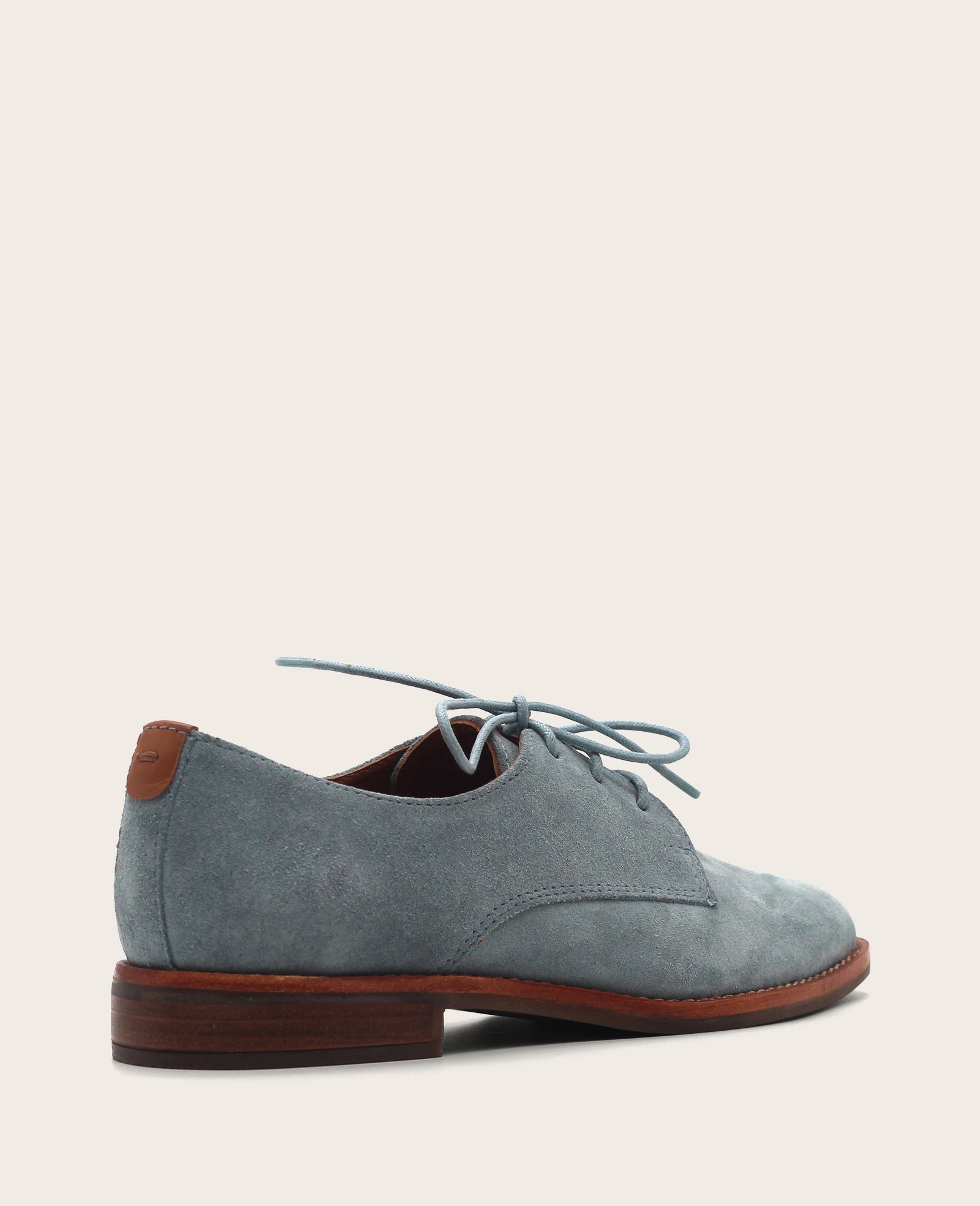 GENTLE SOULS - Aronson Suede Lace Up Oxford Blue Suede