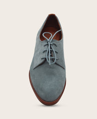 GENTLE SOULS - Aronson Suede Lace Up Oxford Blue Suede