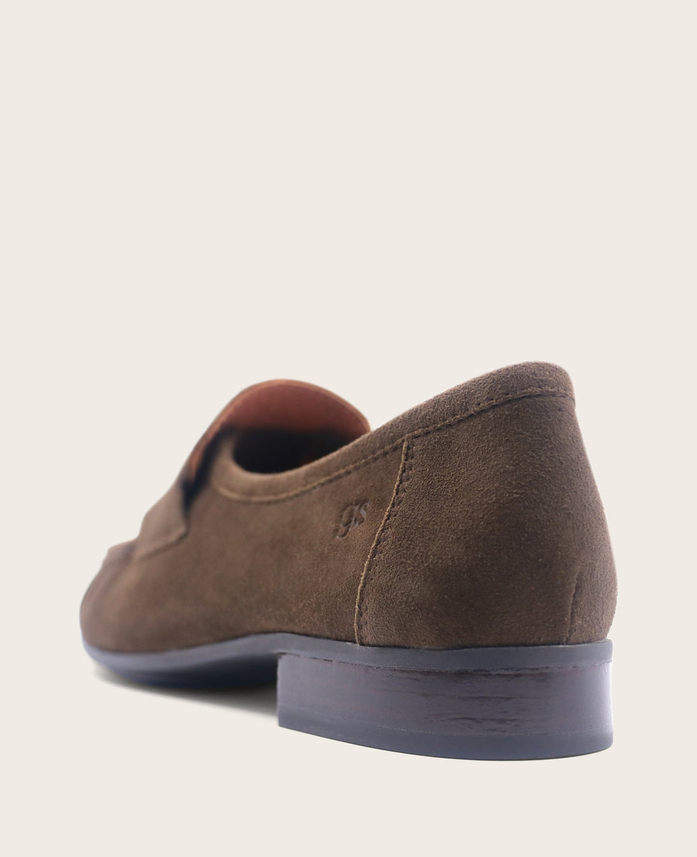 GENTLE SOULS - Crew Suede Loafer Moss Suede
