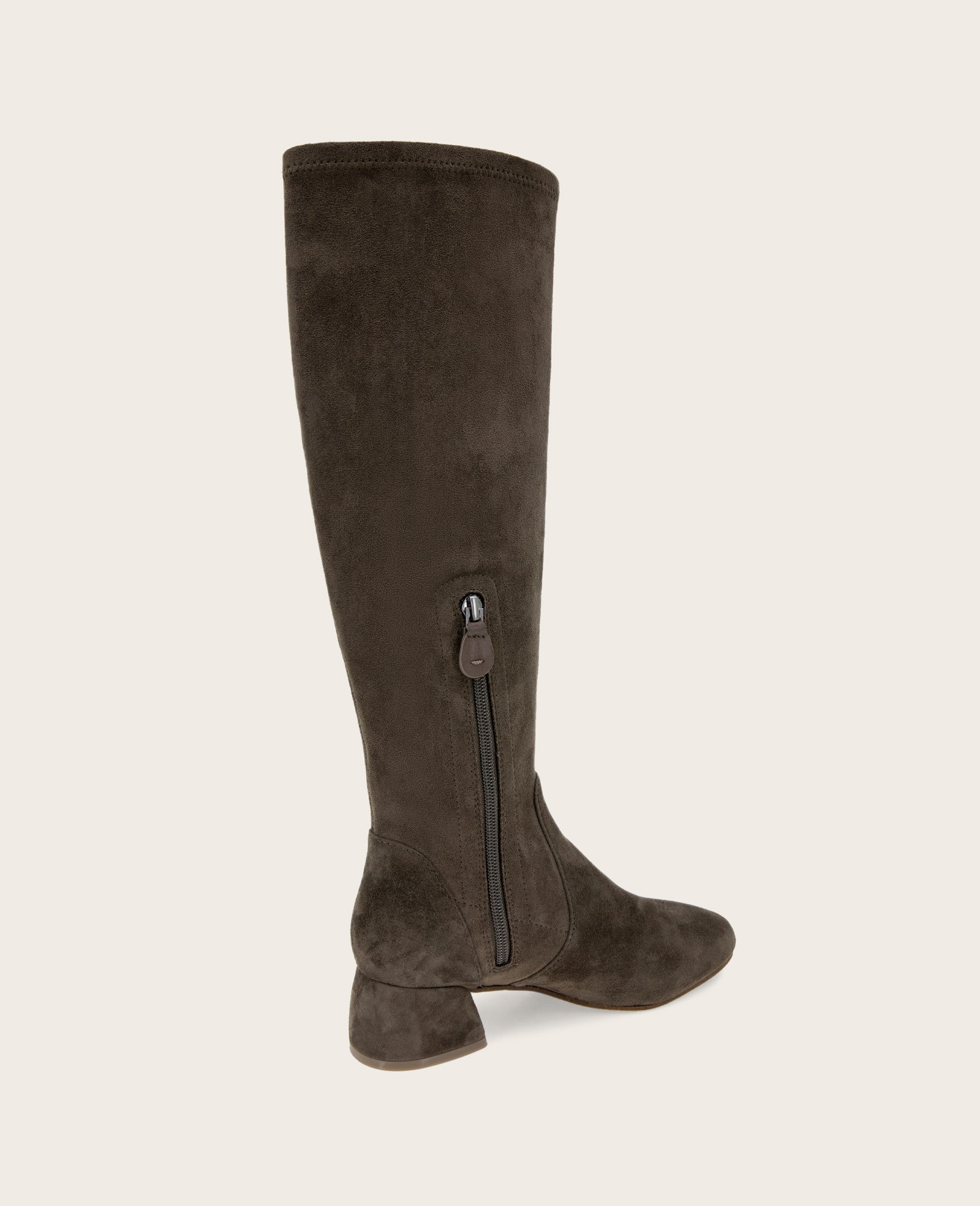 GENTLE SOULS - Emily Micro Suede Stretch Boot Shitake Suede