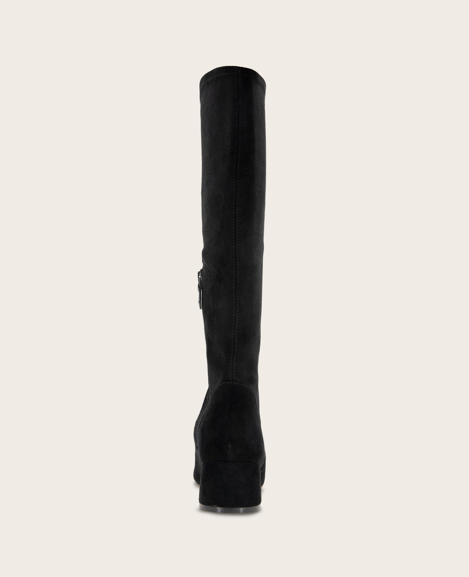 GENTLE SOULS - Emily Micro Suede Stretch Boot with Wide Calf Black Suede