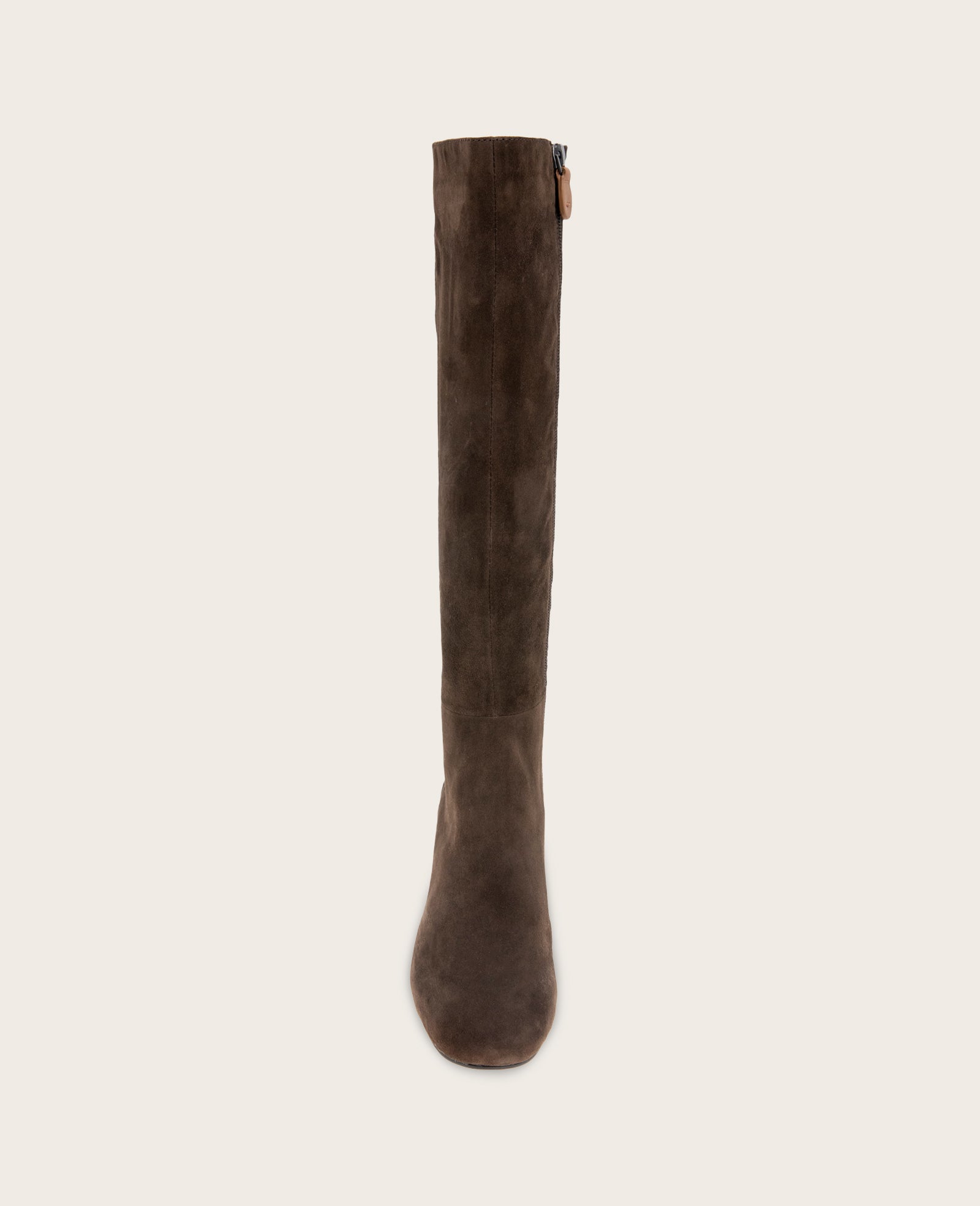 GENTLE SOULS - Emily Micro Suede Stretch Boot with Wide Calf Chocolate Suede